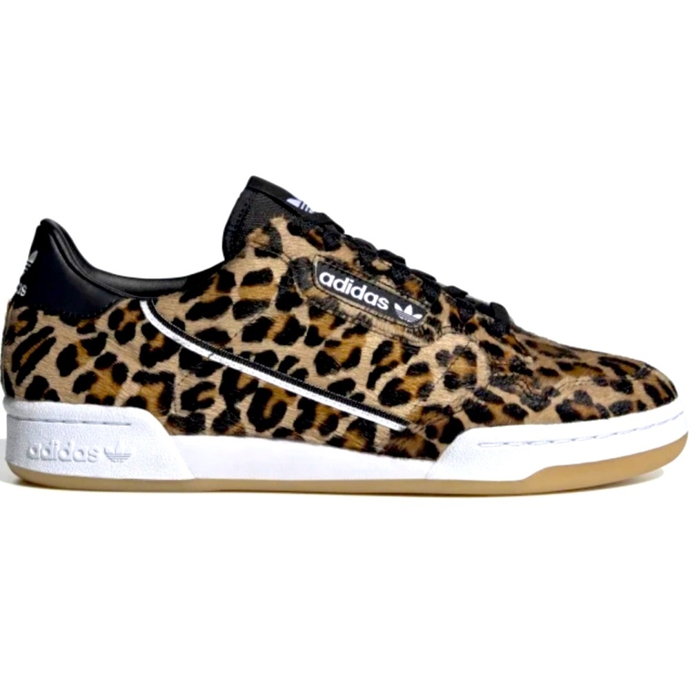 Adidas Continental 80 Leopard Sneakers F33994 7.5 - Picture 3 of 16